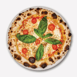 Rudolph's Restaurant: Vegetarische Pizza Margherita DOP